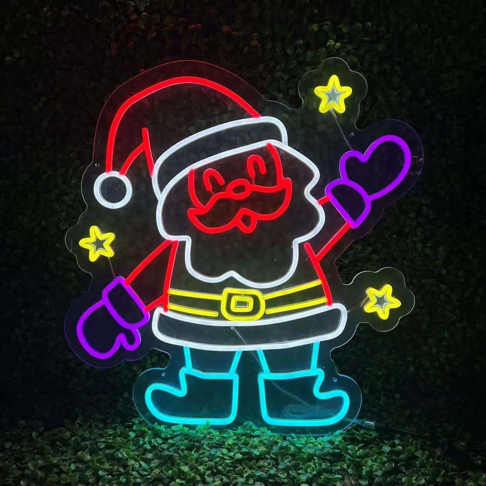 Cool white neon flex sign crisp 6500K glow